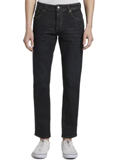 TTAEDAN STRAIGHT Jeans dark blue denim