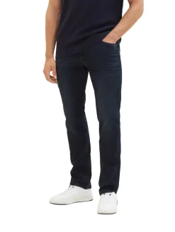 TTJOSH REGULAR SLIM Jeans blue black denim