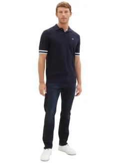 TTJOSH REGULAR SLIM Jeans blue black denim