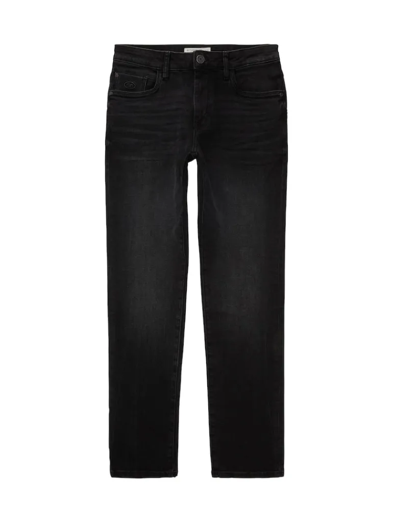 TTJOSH REGULAR SLIM Jeans used dark stone black denim
