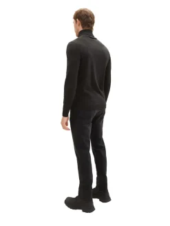 TTJOSH REGULAR SLIM Jeans used dark stone black denim