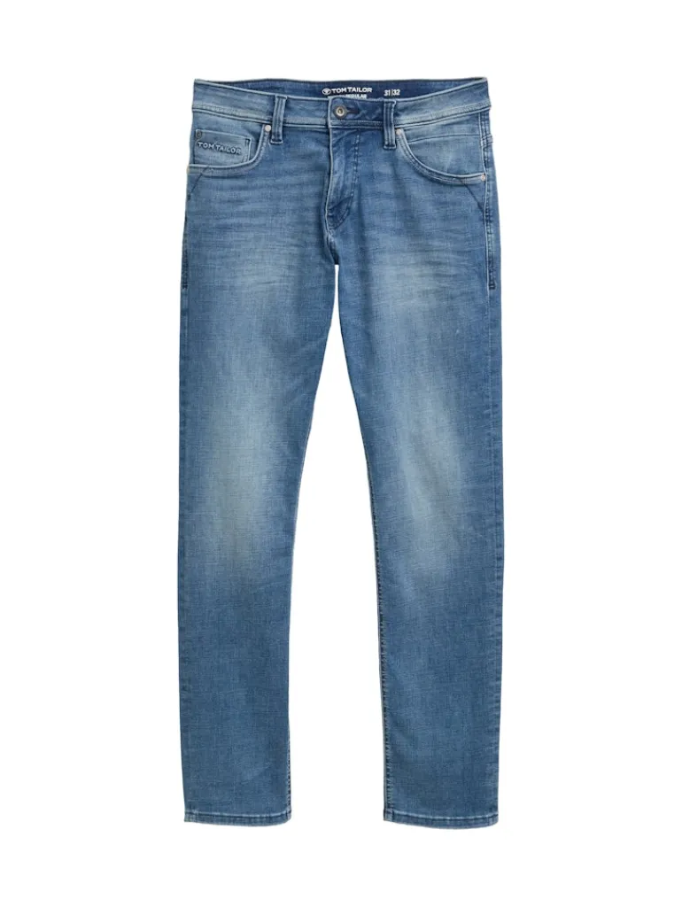 TTJOSH REGULAR SLIM Jeans used mid stone blue denim