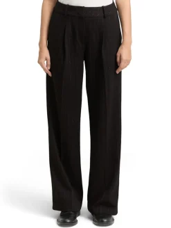 TTLEA WIDE Hose mit Glitzer-Effekt pinstripe with lurex