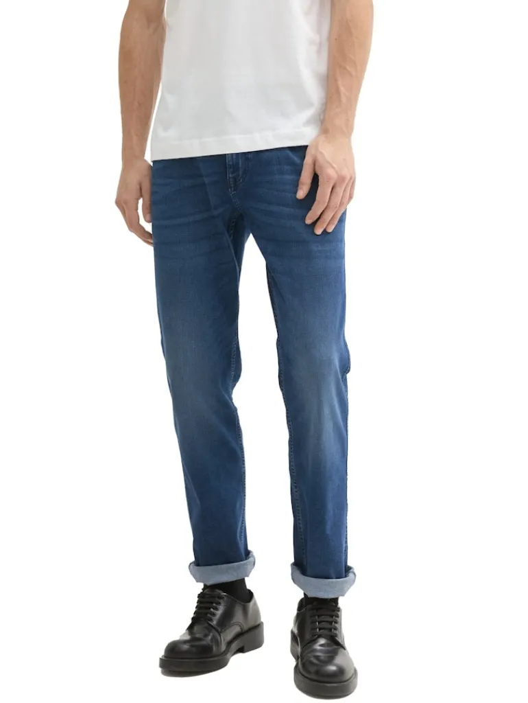 TTMARVIN STRAIGHT Jeans used dark stone blue denim