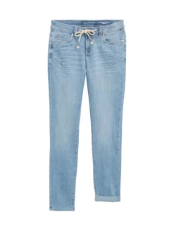 TTMAYA TAPERED Jeans clean bleached blue denim