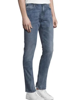 TTPIERS SLIM Jeans light stone wash denim