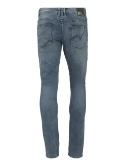 TTPIERS SLIM Jeans light stone wash denim