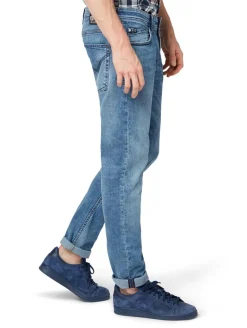 TTPIERS SLIM Jeans light stone wash denim
