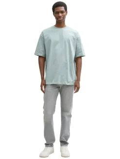 TTPIERS SLIM Jeans stone grey denim
