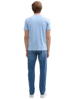 TTPIERS SLIM Jeans used mid stone blue denim