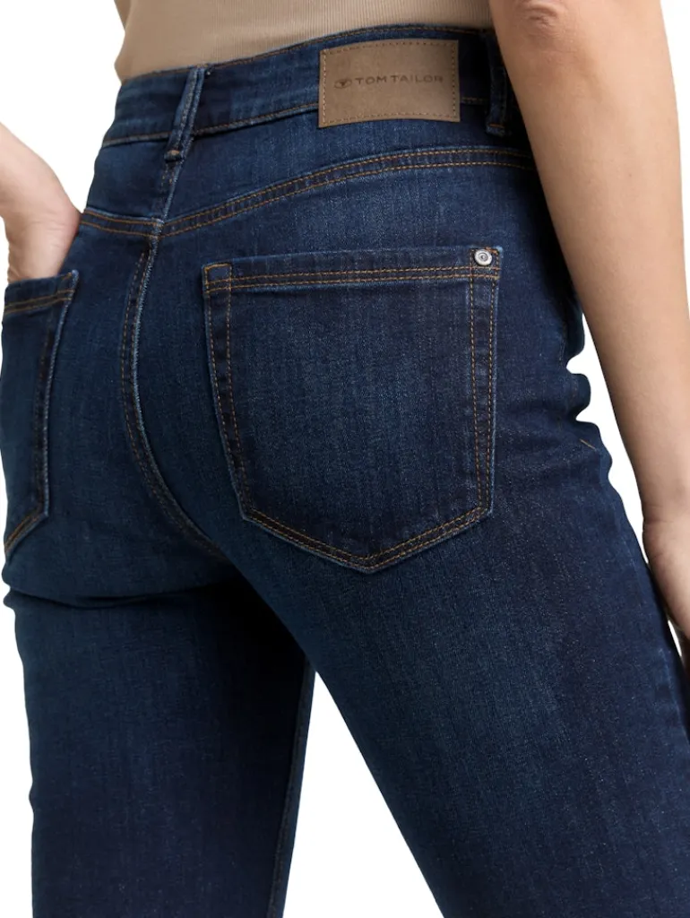 TTSTELLA BOOTCUT Jeans mit Stretch dark blue denim