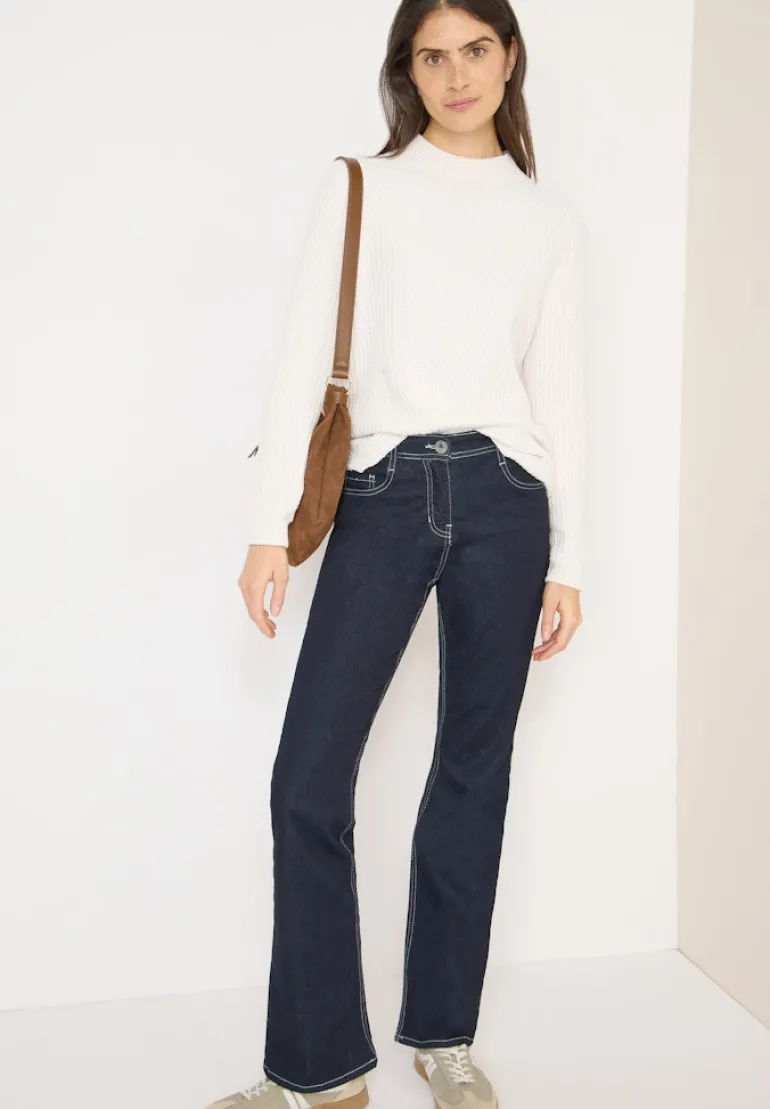 Turtleneck Chenille Pullover light greige