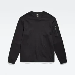Tweeter zip pkt relaxed r t ls dk black
