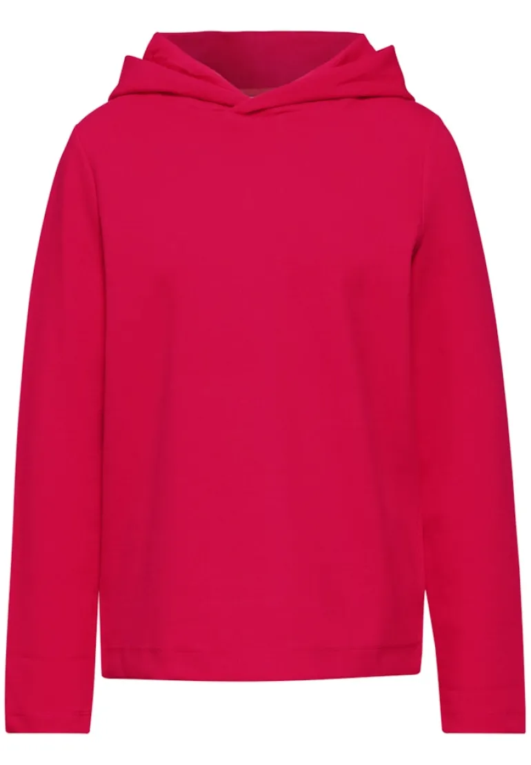 Twill Sweat Hoodie granita red