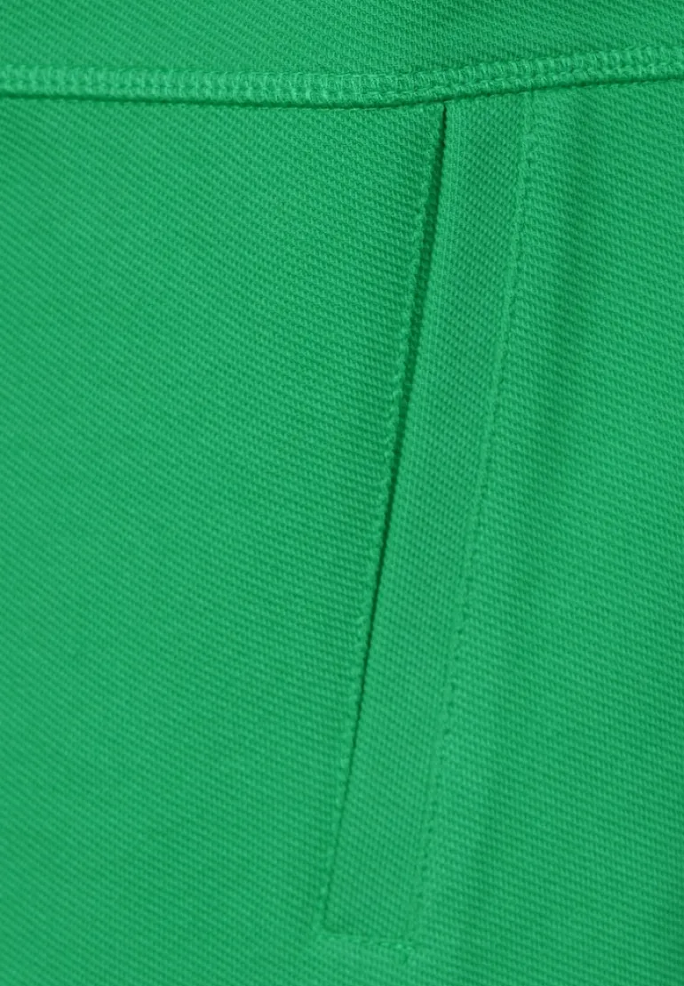 Twill Sweatjacke celery green