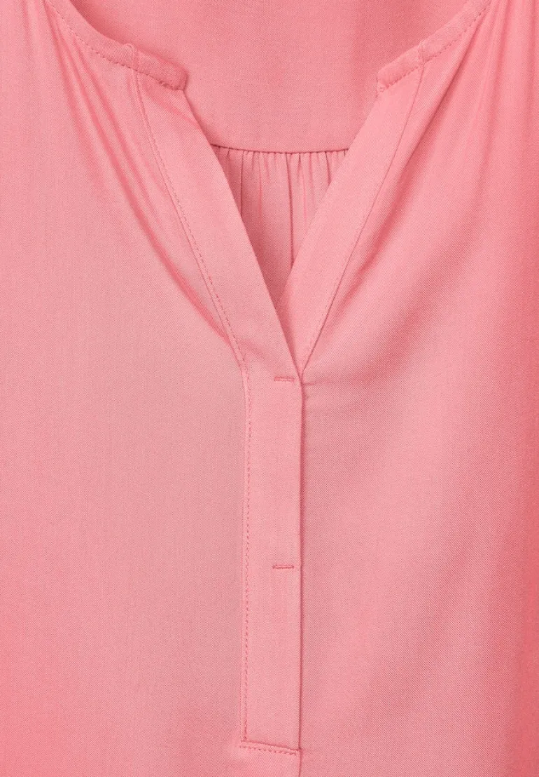 Unifarbenes Blusentop soft pink