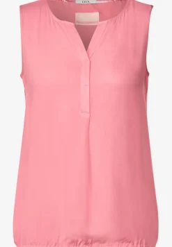 Unifarbenes Blusentop soft pink