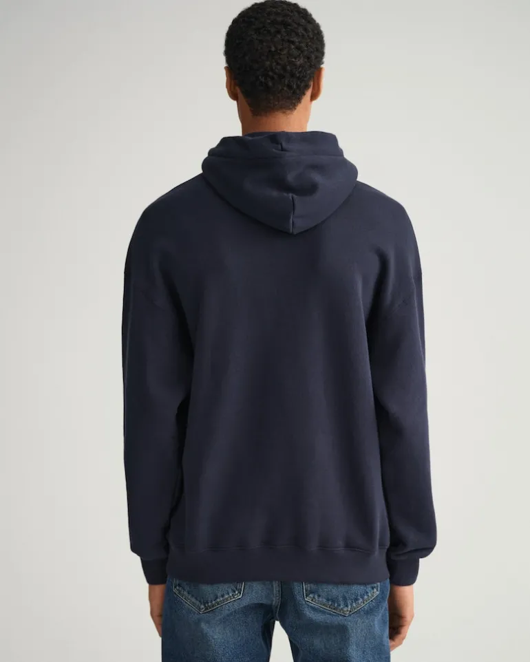 USA Graphic Sweat Hoodie evening blue