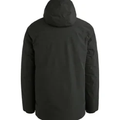 V-DOUBLE COAT jet black