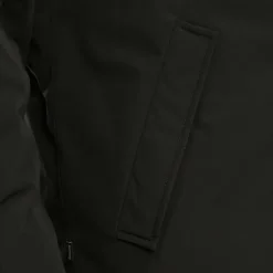 V-DOUBLE COAT jet black