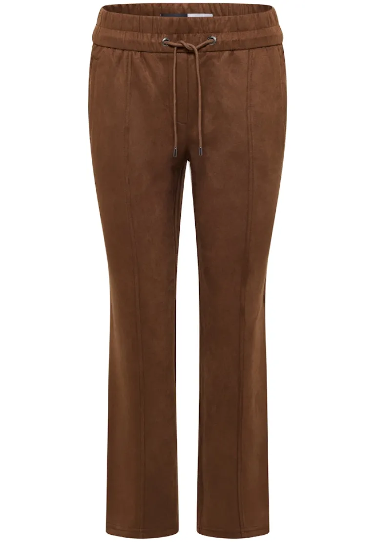 Velourshose mocha caramel