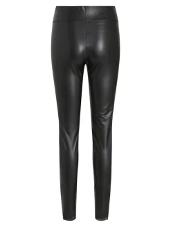 VIBARB COATED HW LEGGING - NOOS black