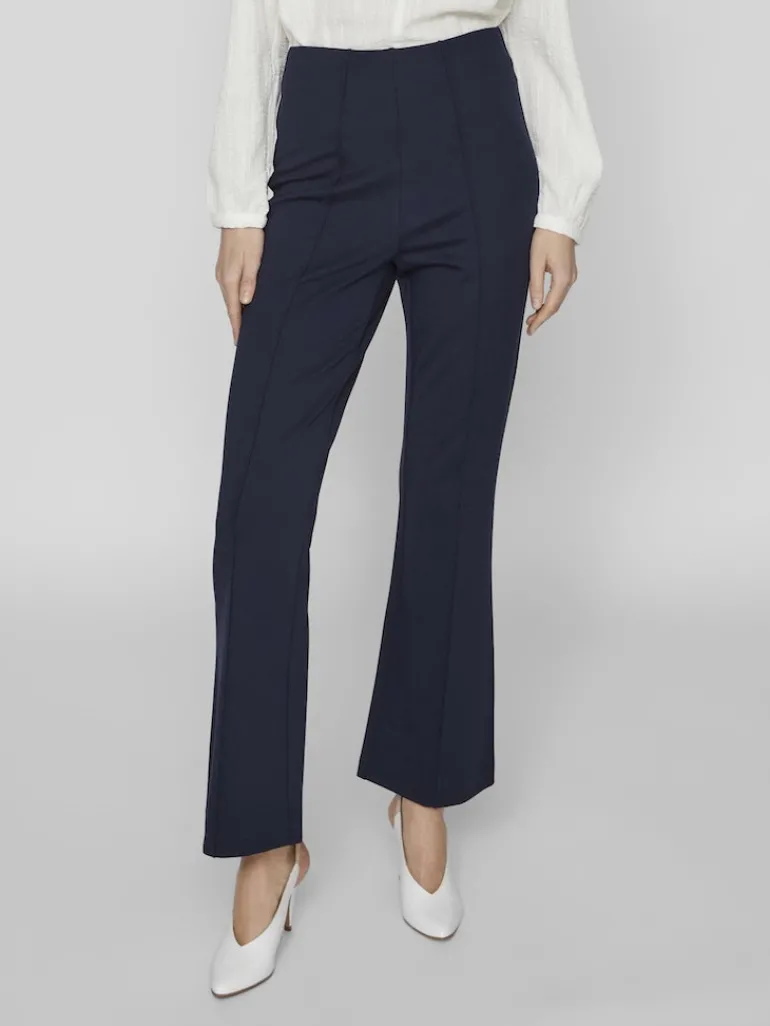 VIBILLIE HW PANTS - NOOS navy blazer