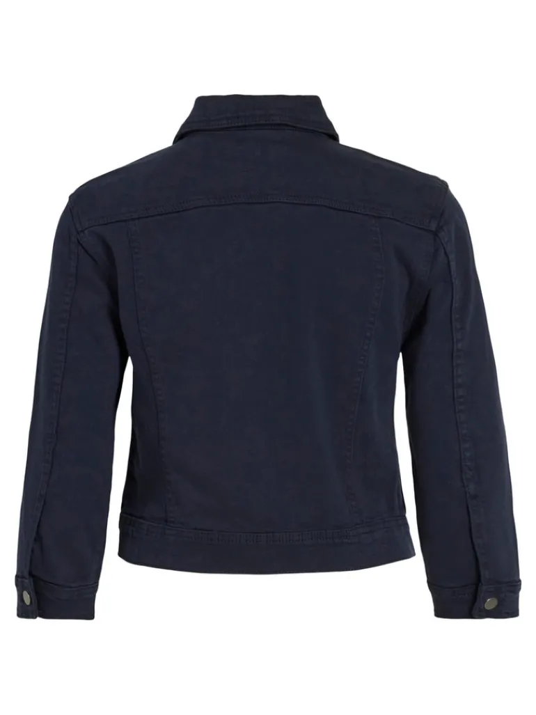 VIBIRKINA 3/4 DENIM JACKET/LS total eclipse