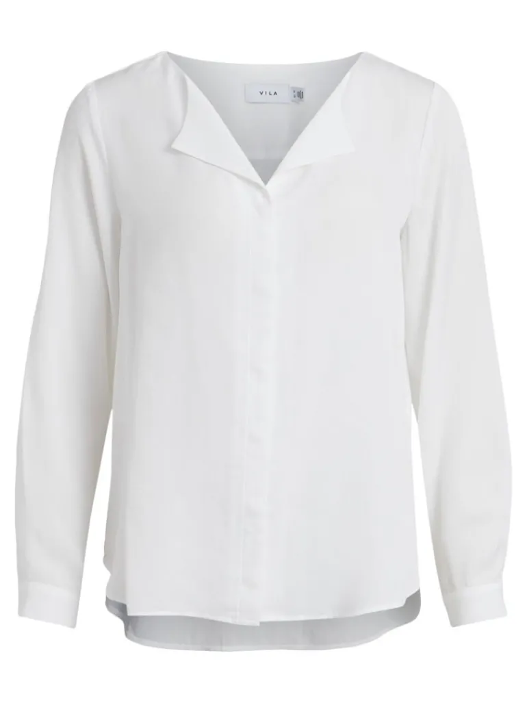 VIBIYA L/S SHIRT - EX snow white