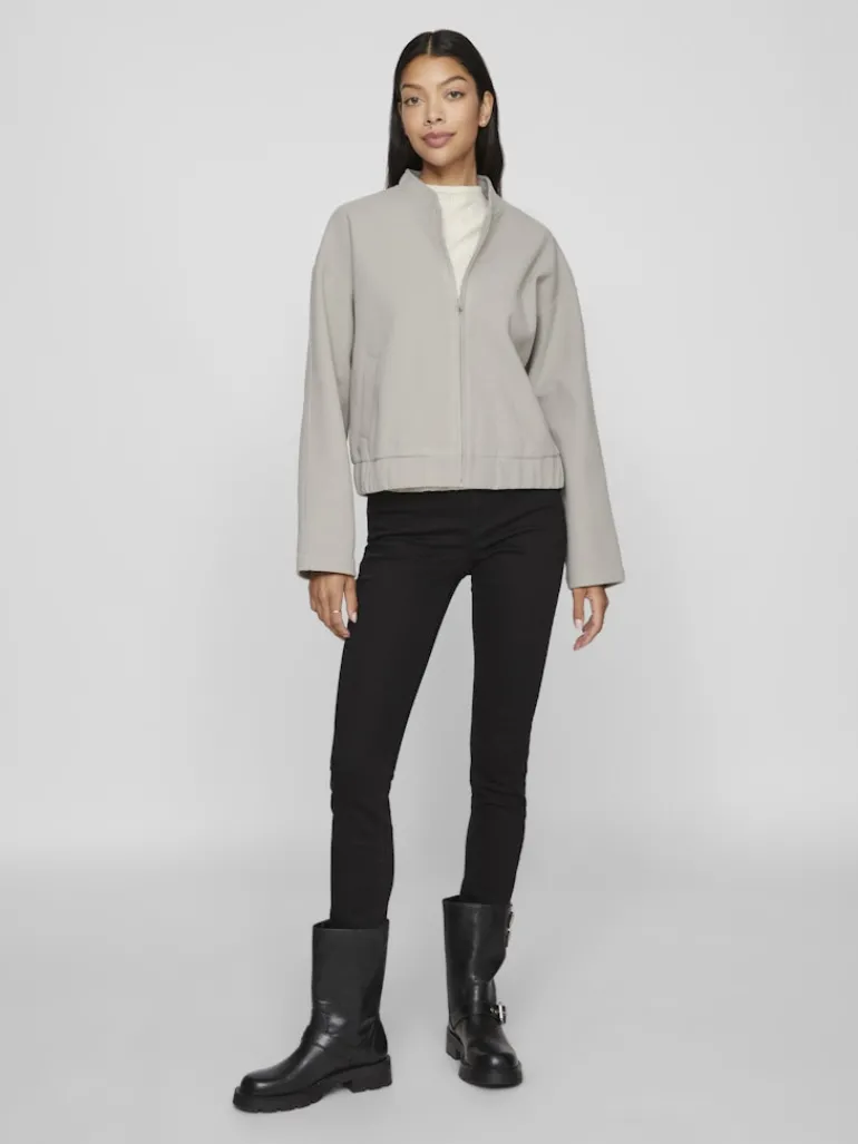 VIBOMBY JACKET gray violet