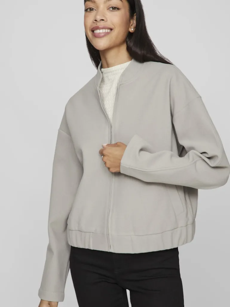 VIBOMBY JACKET gray violet