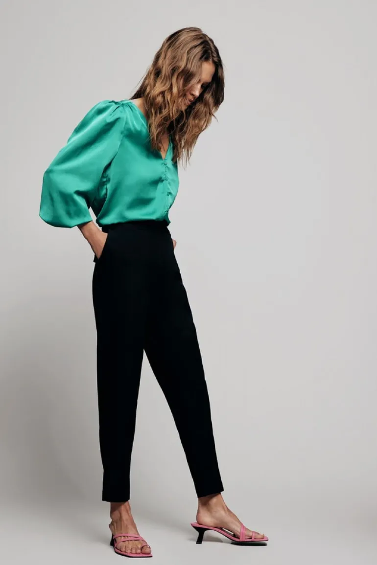 VICARRIE LOWNY RW SLIM 7/8 PANT - NOOS black
