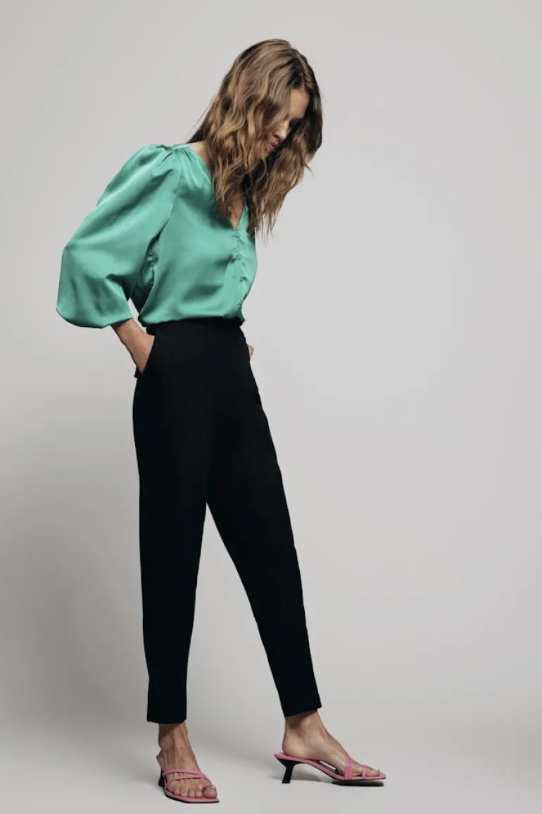 VICARRIE LOWNY RW SLIM 7/8 PANT - NOOS black
