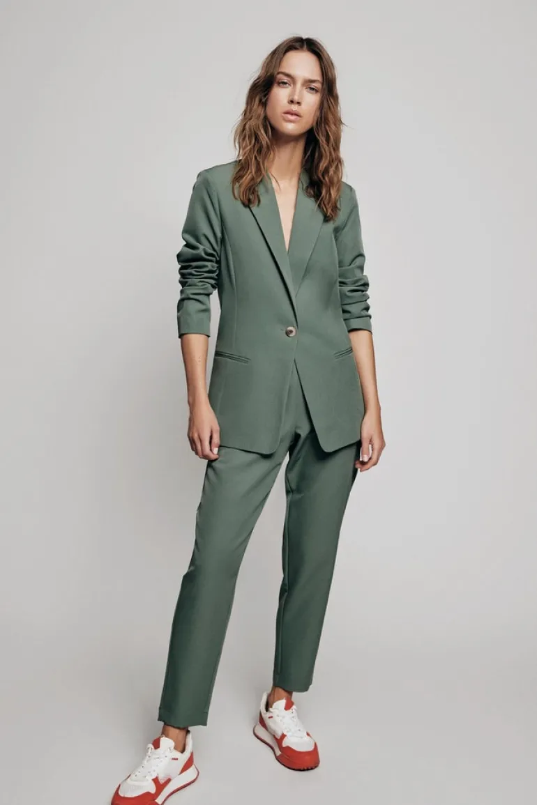 VICARRIE LOWNY RW SLIM 7/8 PANT - NOOS duck green