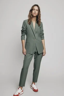 VICARRIE LOWNY RW SLIM 7/8 PANT - NOOS duck green