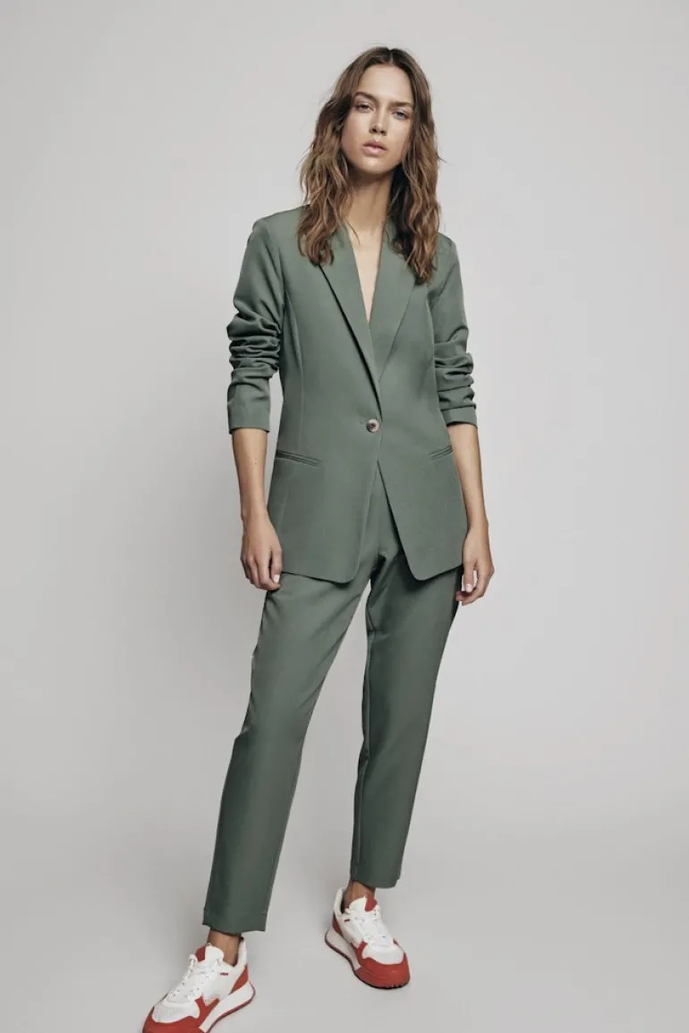 VICARRIE LOWNY RW SLIM 7/8 PANT - NOOS duck green