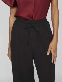 VICLUA HW WIDE PANTS-NOOS black beauty