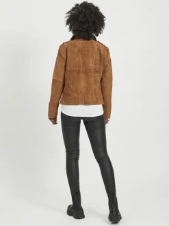 VICRIS SUEDE JACKET/SU - NOOS oak brown1