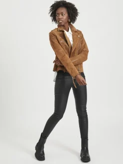 VICRIS SUEDE JACKET/SU - NOOS oak brown1