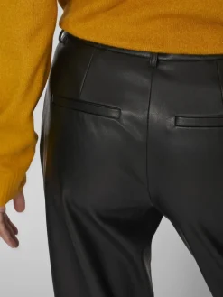 VIDAGMAR RW 7/8 COATED PANTS - NOOS black