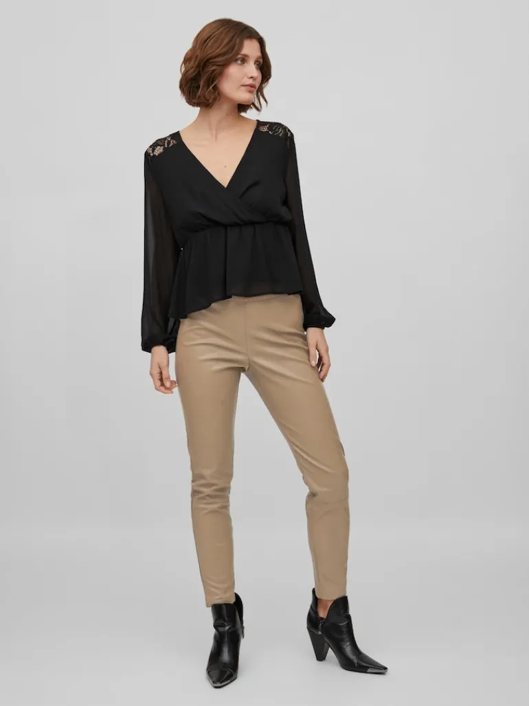 VIDAGMAR RWRE COATED LEGGING walnut