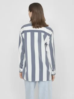 VIDANCY L/S LONG SHIRT/PB dunkelblau2