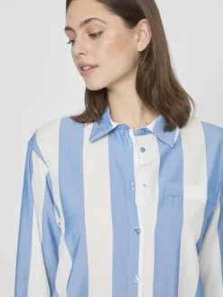 VIDANCY L/S LONG SHIRT/PB dunkelblau1