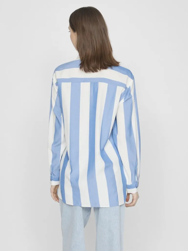 VIDANCY L/S LONG SHIRT/PB dunkelblau1
