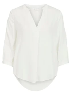 VIDANIA 3/4 SHIRT/SU - NOOS snow white