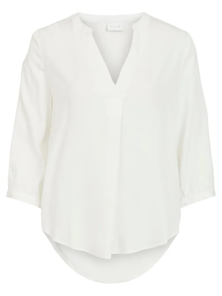 VIDANIA 3/4 SHIRT/SU - NOOS snow white