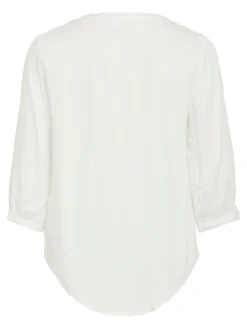 VIDANIA 3/4 SHIRT/SU - NOOS snow white