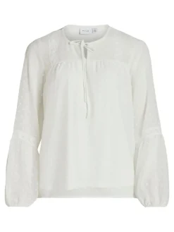 VIEDEE L/S TOP - NOOS snow white