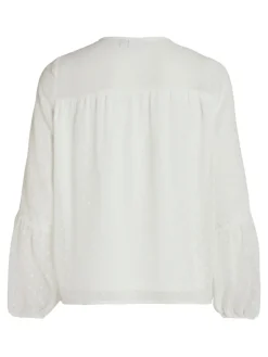 VIEDEE L/S TOP - NOOS snow white