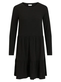 VIELITA L/S DRESS - NOOS black